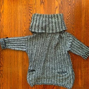 Black and white sweater